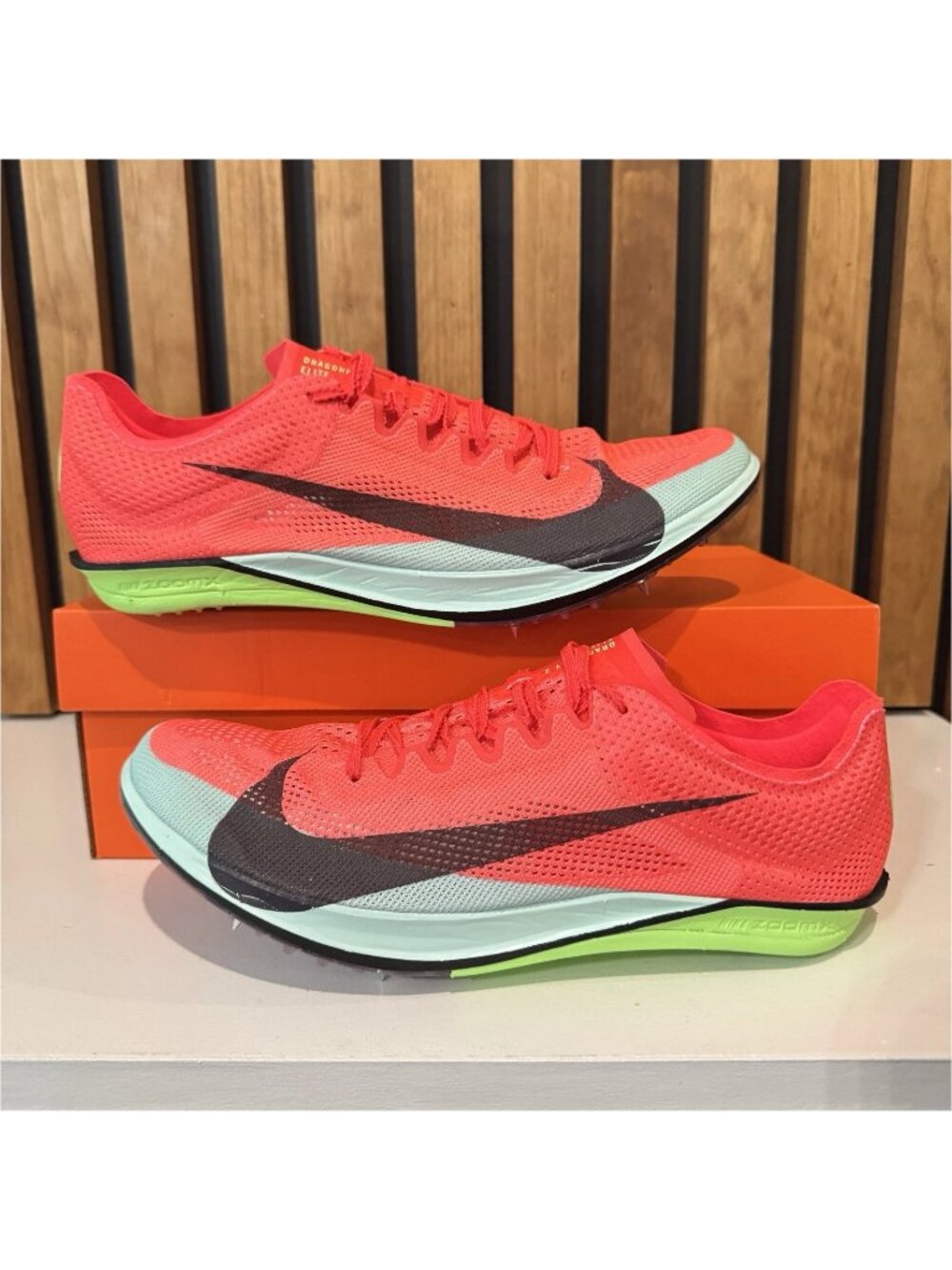 Nike Dragonfly 2 Elite Track Spikes FZ9315-600 Red Mens 8 / Womens 9.5